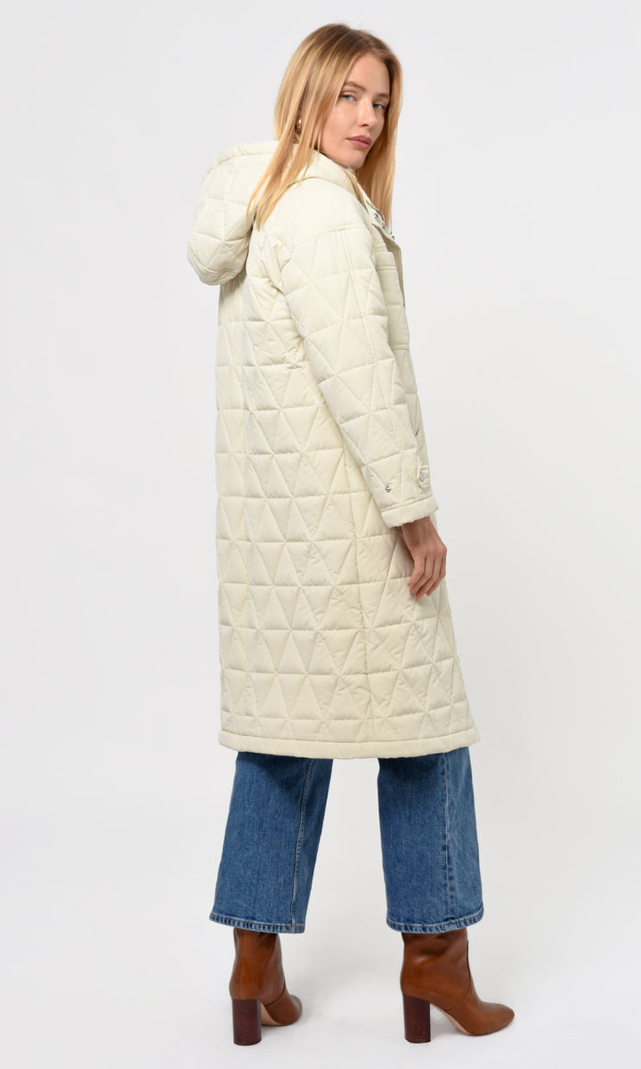 Sammy Quilted Hooded Jacket Greylin Collection Greylin Collection