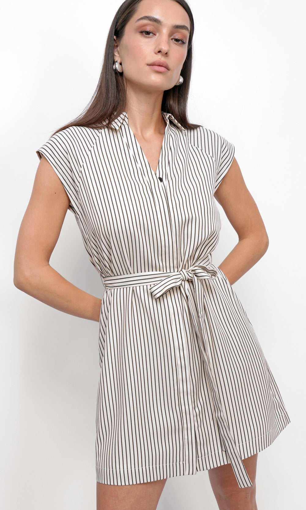 Snider Stripe Shirt Dress | Greylin Collection Snider Stripe Shirt Dress | Greylin Collection