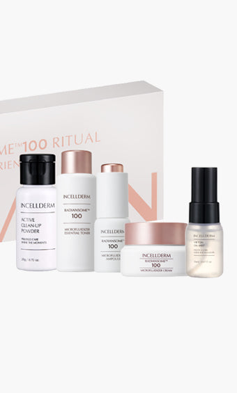 INCELLDERM 11点スキンケア トラベルセット Incellderm - Expert Ritual Travel Kit – Morning Lavender
