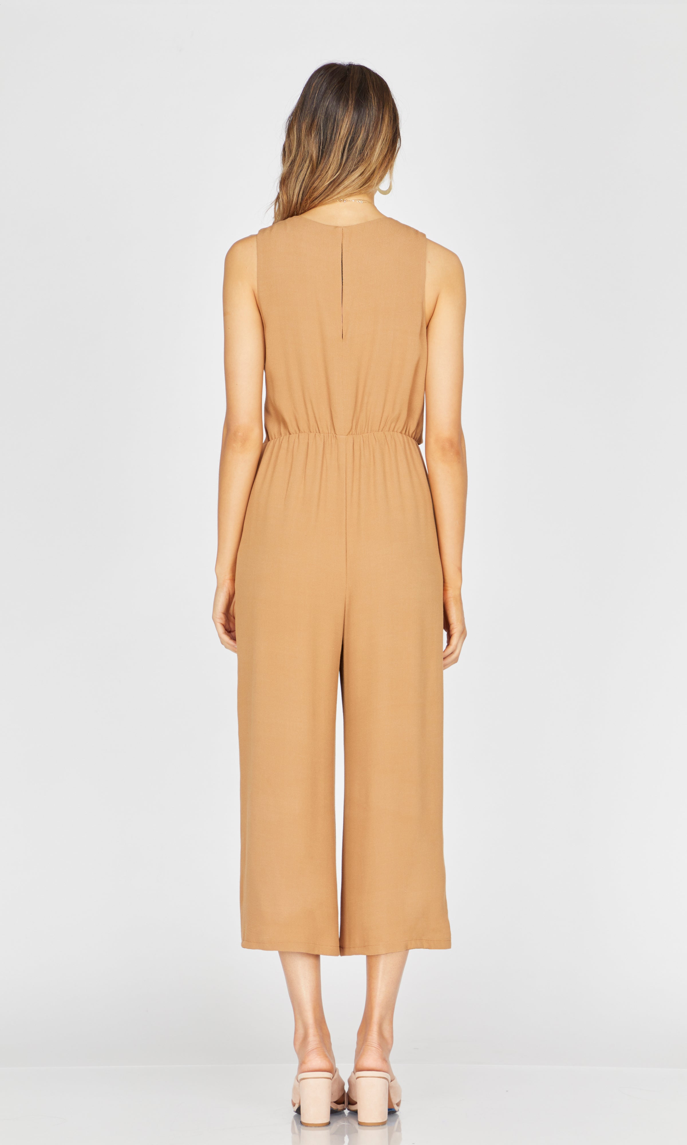 Margot Wrap-Tie Jumpsuit