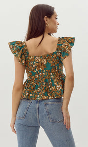 Deena Fluttter Top