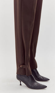 Andie High Waist Barrel Leg Trousers