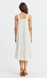 Noulla Smocked Tank Midi Dress