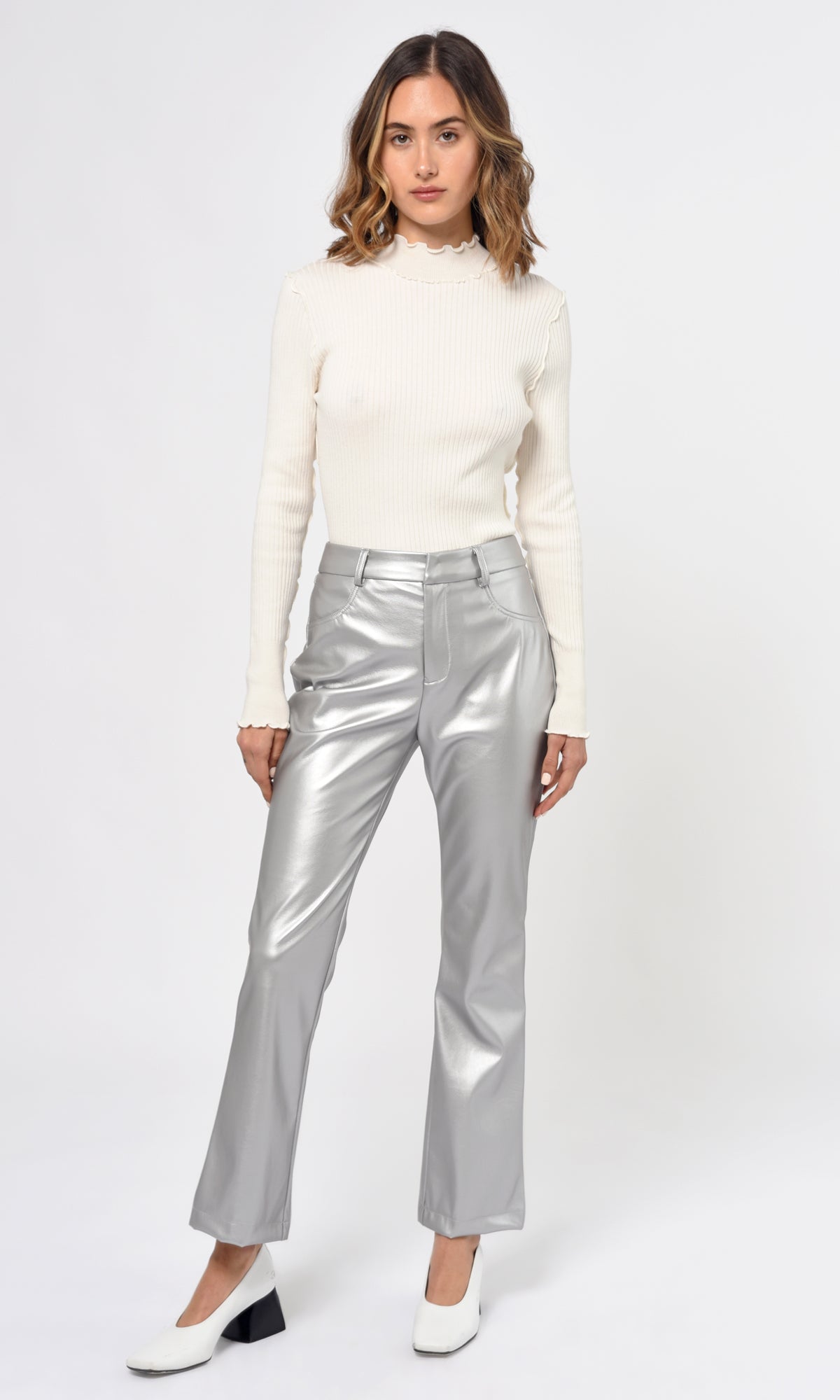 Paz Vegan Leather Pant