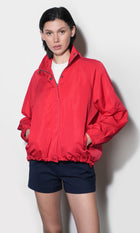 Gabrielle Lightweight Funnel Neck Jacket