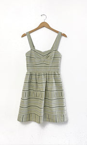 Elia Stripe Cotton Mini Dress
