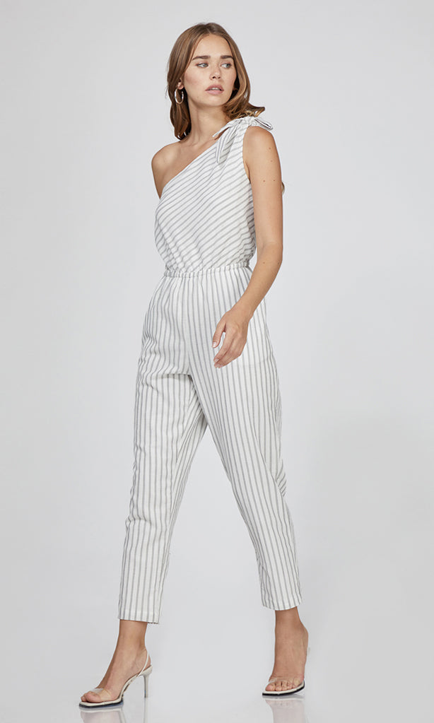 Charlie One- Shoulder Jumpsuit