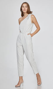 Charlie One- Shoulder Jumpsuit