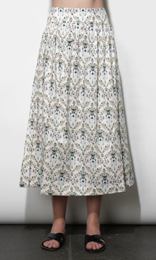 Aaliyah Smocked Back Waist Midi Skirt G263S9450