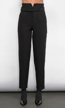 Abilene Belted Paper bag High Waist Pants G259P6487