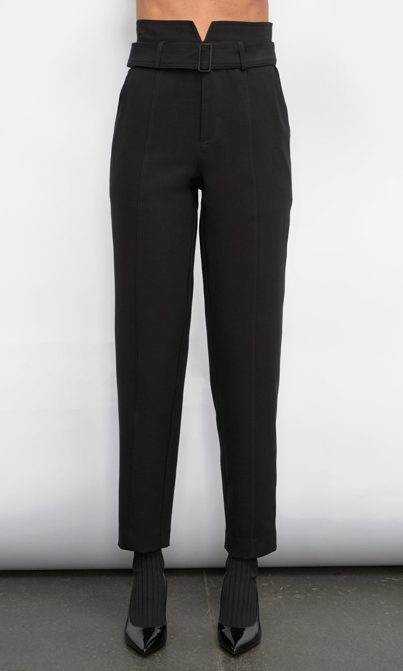 Abilene Belted Paper bag High Waist Pants G259P6487