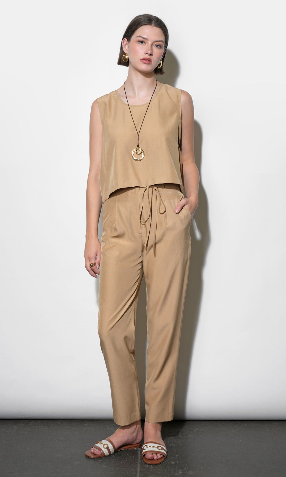 Alice Tie Belt Pants