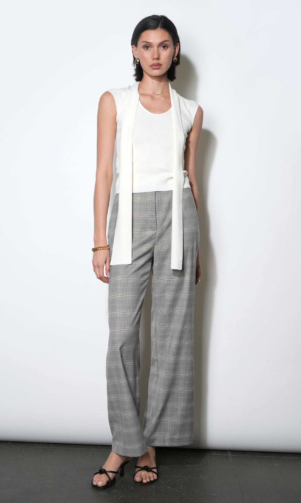 Arden Drawstring Wide Leg Trousers