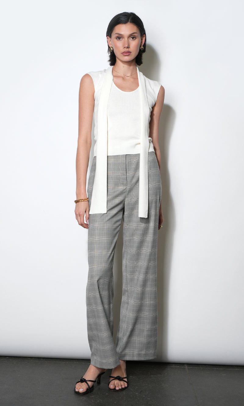 Arden Drawstring Wide Leg Trousers