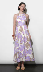Ayla Braided Halter Strap Maxi Dress G263D6947