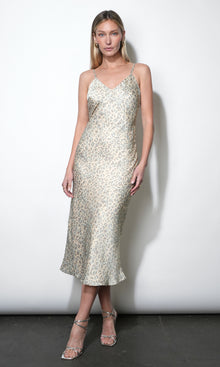 Cassandra Animal Midi Slip Dress G261D6917