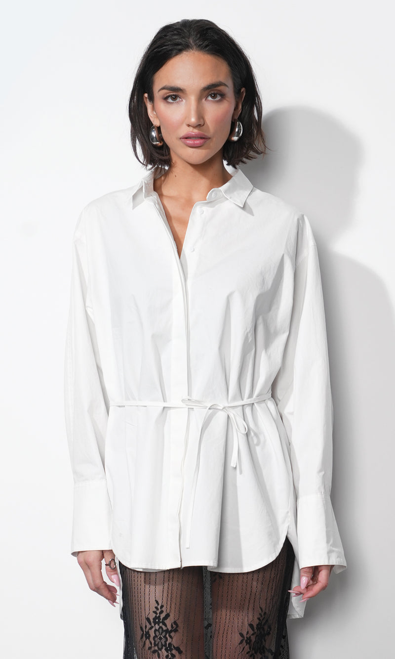 Charlotte Longline Oversized Button Up Shirt G2510T7373