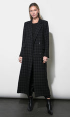 Dana Wool Blend Long Coat G269J1904_BLACK