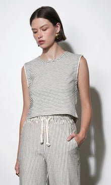 Daphne Sleeveless Knit Shell Top G262T7465