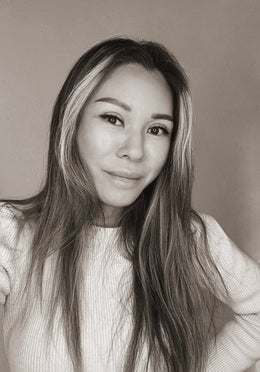 Office Wear with a Long Quilted Skirt