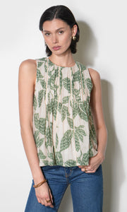 Elaine Sleeveless Pintuck Top G261T7484