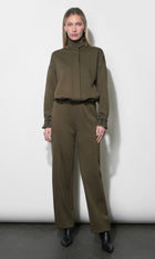 Ember Soft Knit Barrel Pants G269P6583_DARK OLIVE