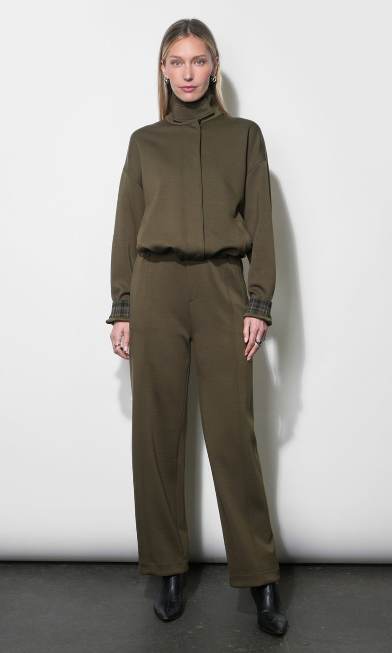 Ember Soft Knit Barrel Pants G269P6583_DARK OLIVE