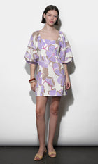 Emery Bubble Sleeve Piped Mini Dress G263D6952