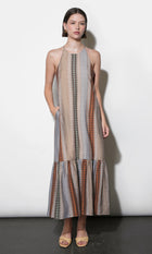 Faith Cross Back Strap Midi Dress G261D6877