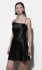 Floris Rosette One Shoulder Mini Dress G259D6486