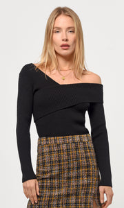 Penny Off Shoulder Cozy Sweater