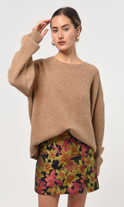 Justin Cozy Crew Oversized Sweater