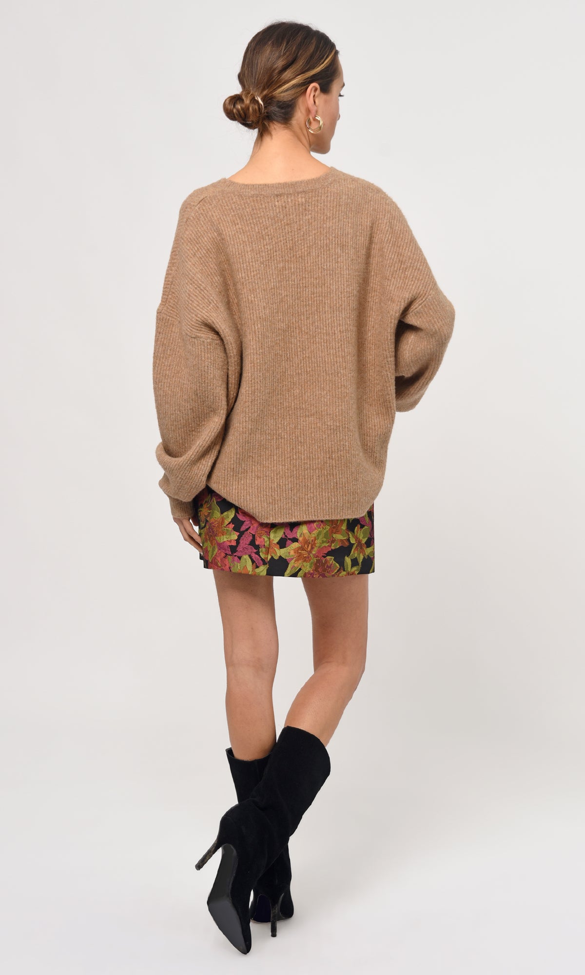 Justin Cozy Crew Oversized Sweater