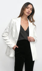 Shinna Satin Blazer