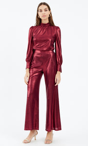 Rheanna Metallic Blouse