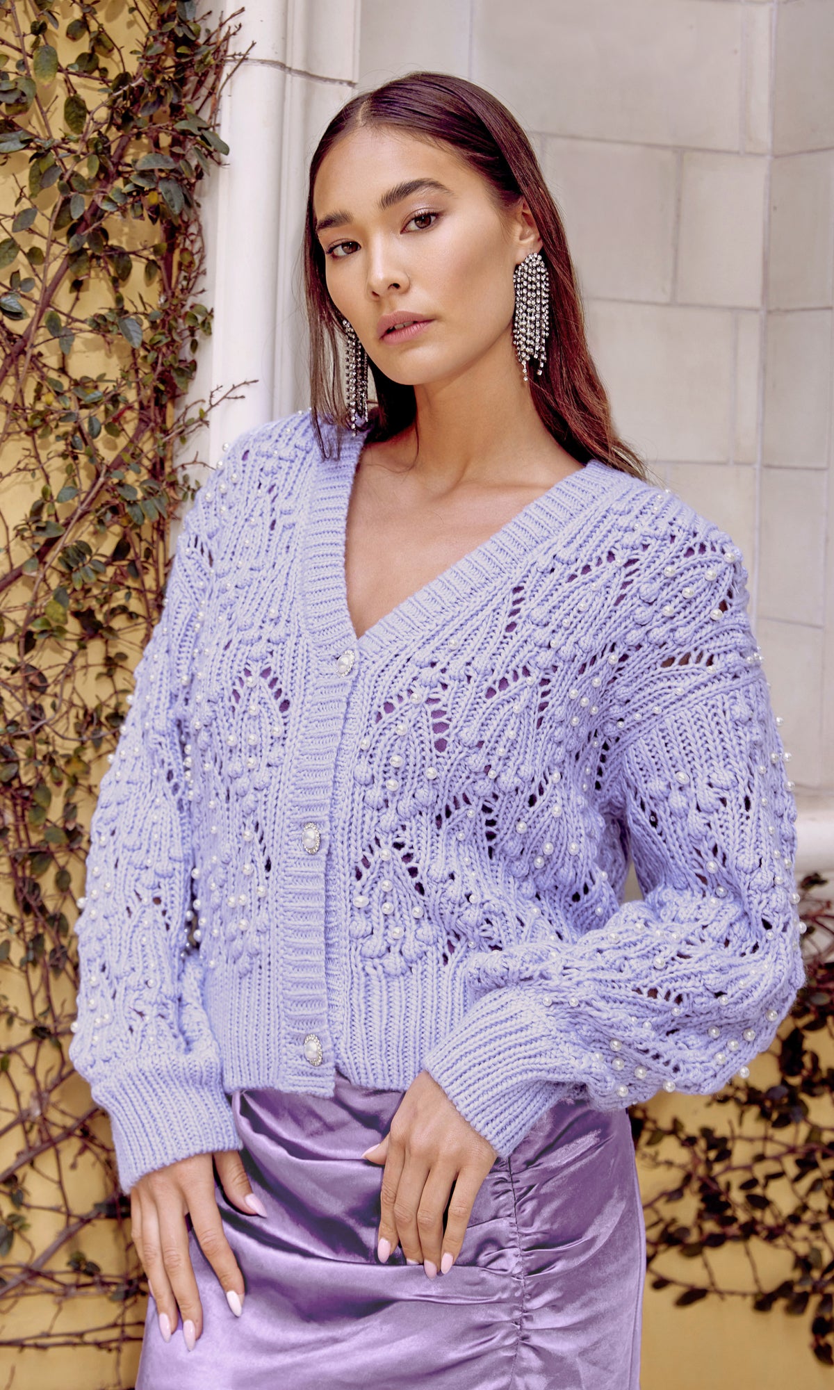 Daniella Pearl Knit Cardigan, Greylin Collection – Greylin Collection