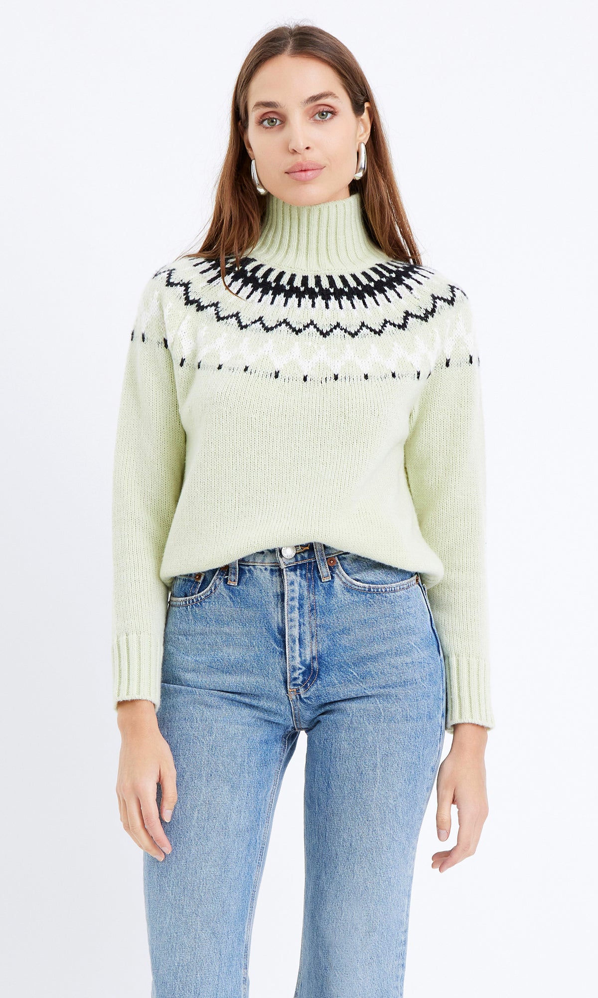 Rita Mock Neck Sweater