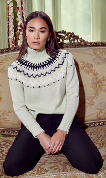 Rita Mock Neck Sweater