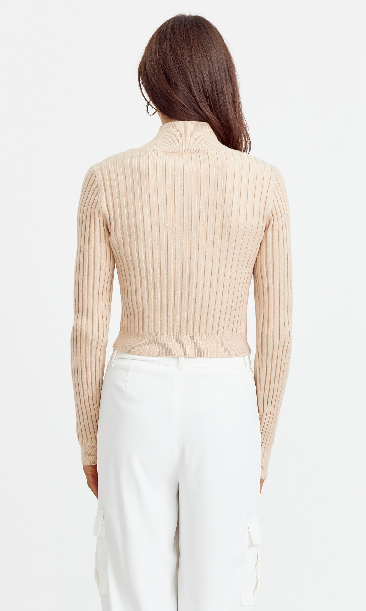 Val Zip Front Knit Top, Greylin Collection – Greylin Collection