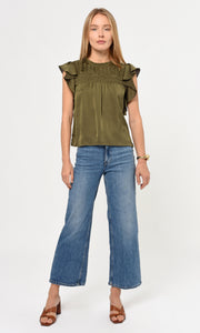 Helissa Pinktucked Blouse