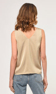Kassi Shoulder Knot Satin Top