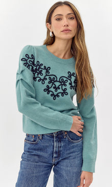 Cooper Embroidered Sweater