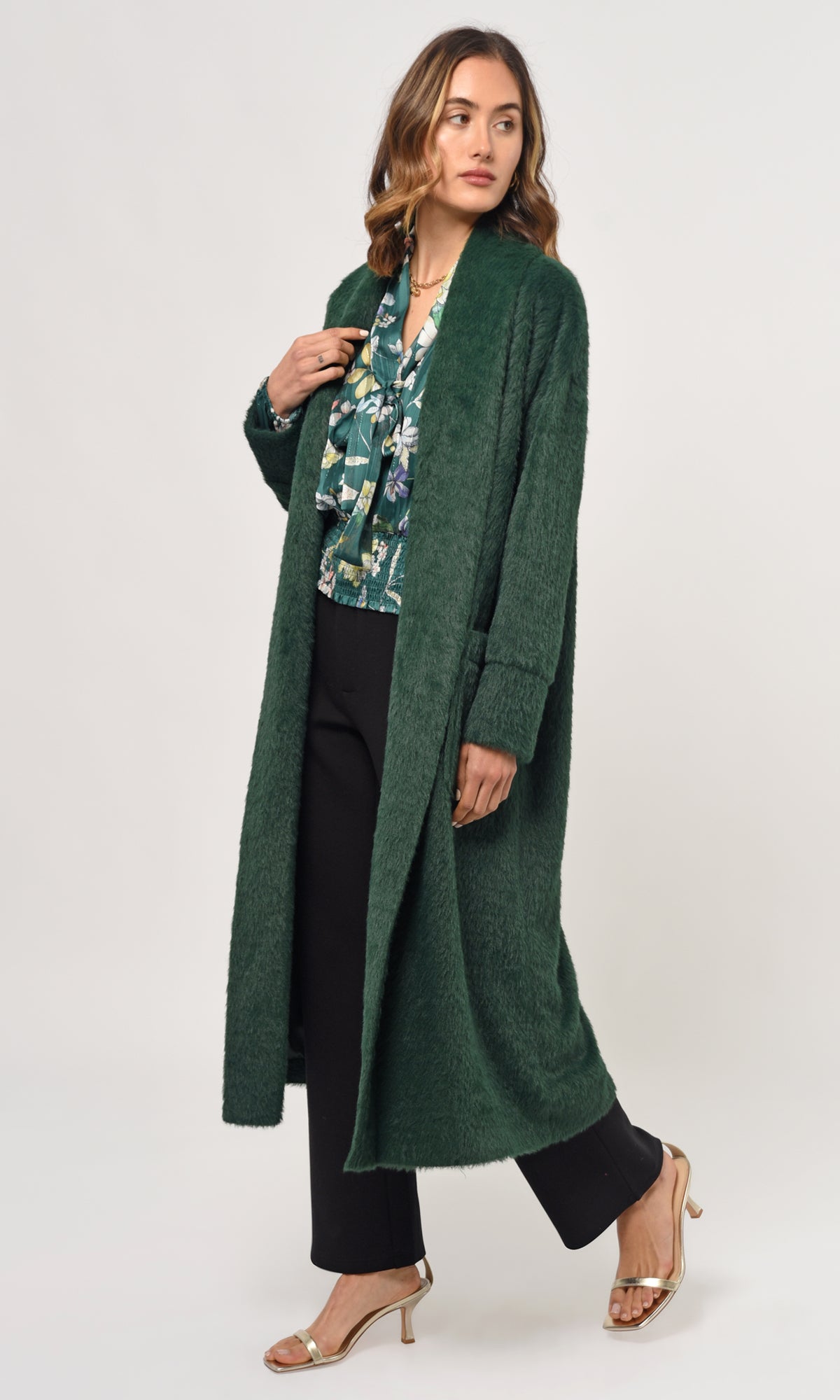 Cruz Cozy Knit Long Coatigan | Greylin Collection – Greylin Collection |  Women\'s Luxury Fashion Clothing