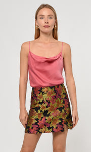 Tania Jacquard Mini Skirt