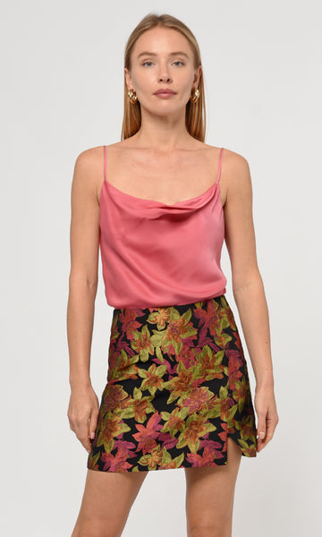 Tania Jacquard Mini Skirt | Greylin Collection