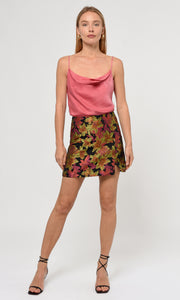 Tania Jacquard Mini Skirt