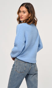 Rina Cross Front Cozy Sweater