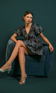 Briella Jacquard Mini Dress