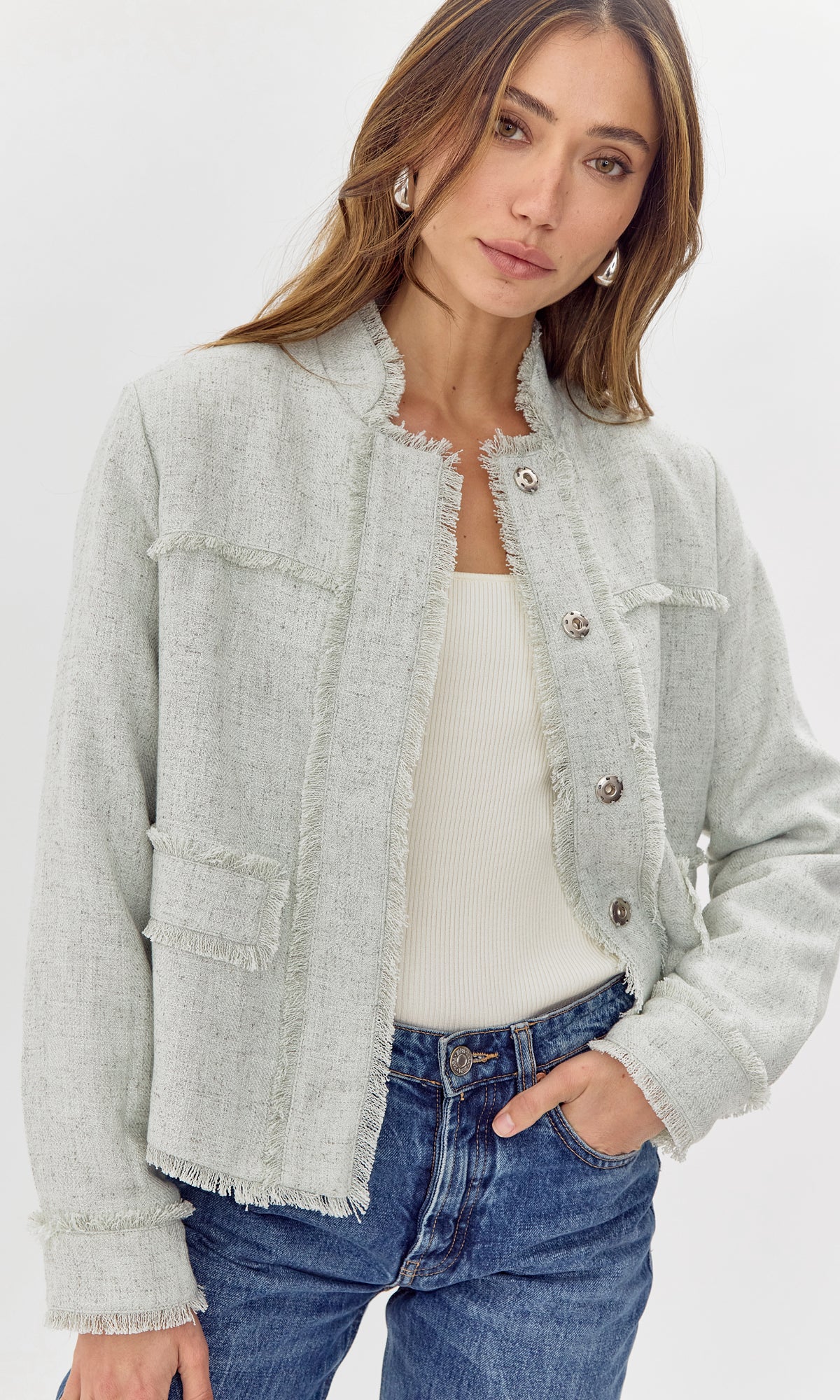 Liliana Linen Jacket