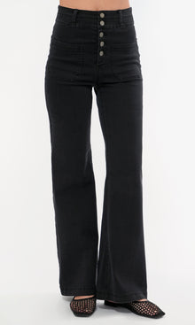 Skye High Waist Wide Leg Denim